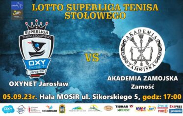 TENIS STOŁOWY – LOTTO SUPERLIGA 05.09.2023