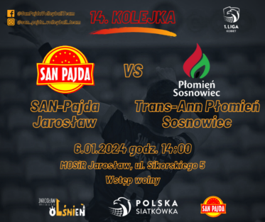 1 LIGA KOBIET W SIATKÓWCE (14 kolejka)