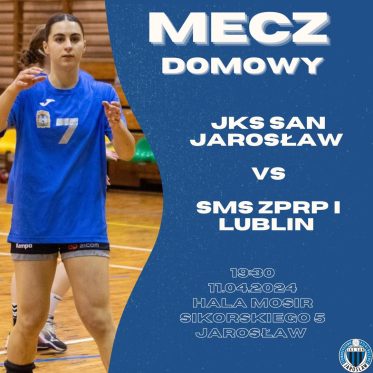 11.04.24 (czwartek) Mecz o mistrzostwo 1 Ligi Piłki ręcznej kobiet , Grupa „C” :