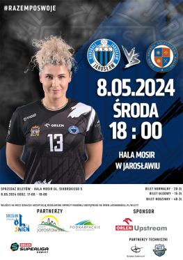 W środę ostatni mecz w sezonie 2023/2024 rozegrają zawodniczki Handball JKS Jarosław