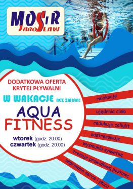 AQUA FITNESS – W WAKACJE BEZ ZMIAN!