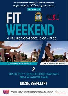FIT WEEKEND – 4.07 ORAZ 5.07